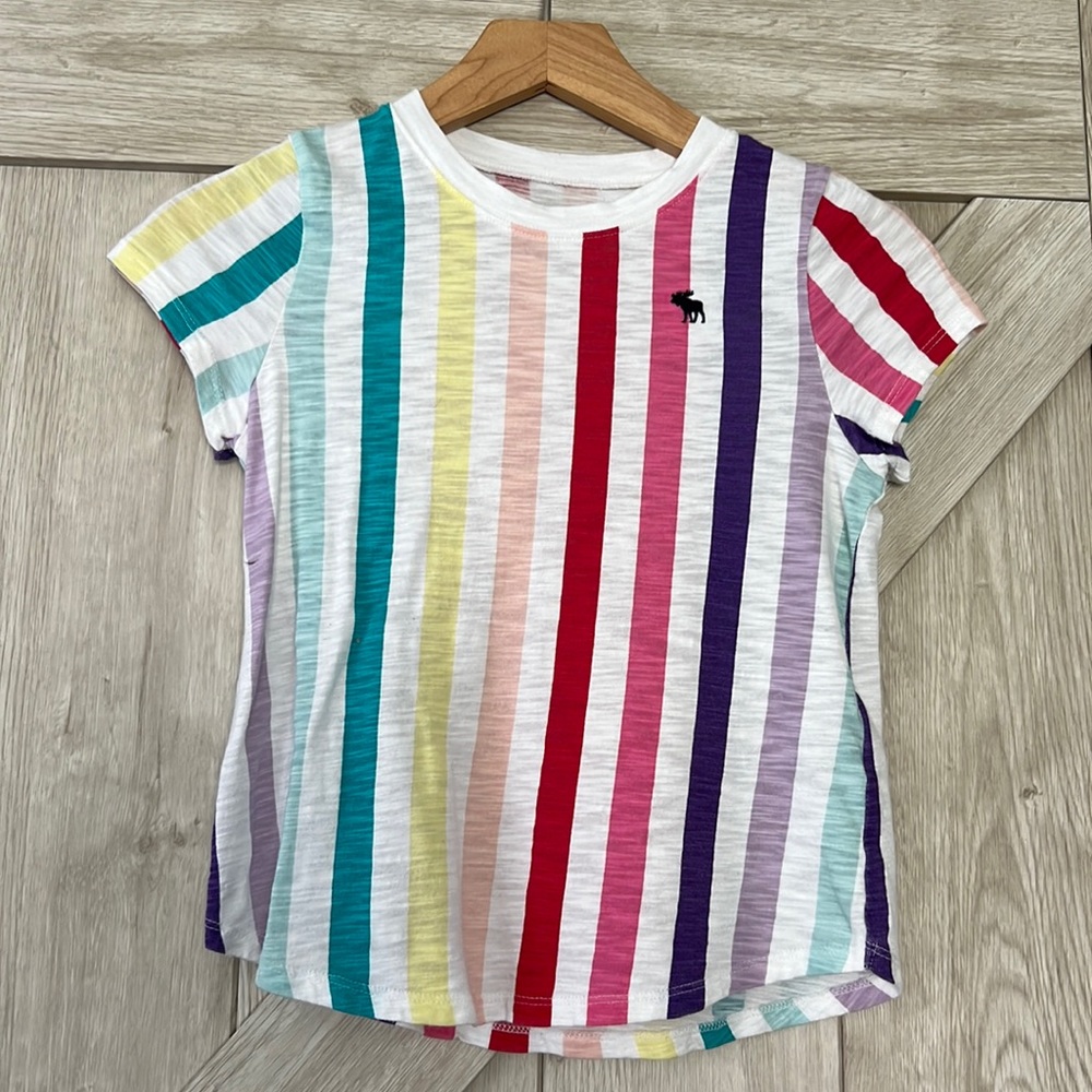 Multi color Abercrombie kids girl tee